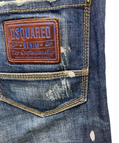 DSQUARED2（ディースクエアード）DSQUARED2 (ディースクエアード) デニムパンツ インディゴ サイズ:SIZE 48の古着・服飾アイテム
