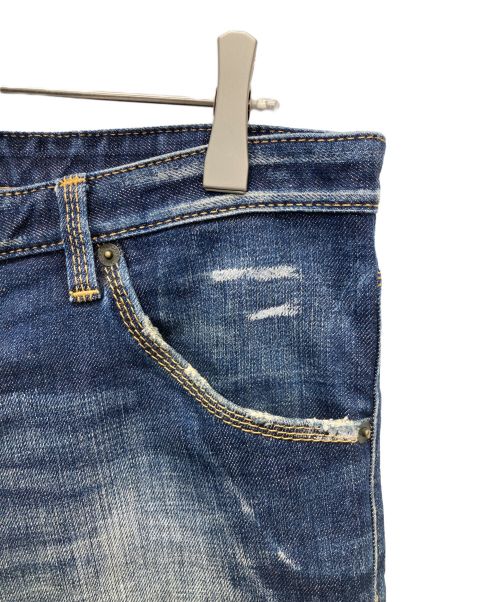 DSQUARED2（ディースクエアード）DSQUARED2 (ディースクエアード) デニムパンツ インディゴ サイズ:SIZE 48の古着・服飾アイテム