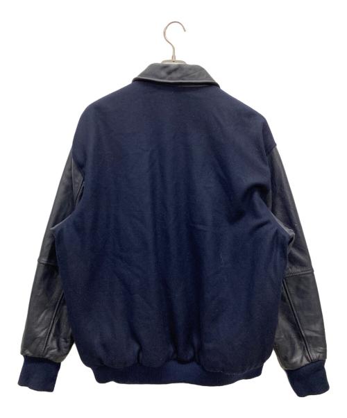 NFL（エヌエフエル）NFL (エヌエフエル) スタジャン ネイビー×ブラック サイズ:SIZE Lの古着・服飾アイテム