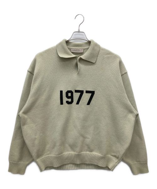 ESSENTIALS（エッセンシャルズ）ESSENTIALS (エッセンシャルズ) 1997ロゴニット アイボリー サイズ:SIZE　Mの古着・服飾アイテム