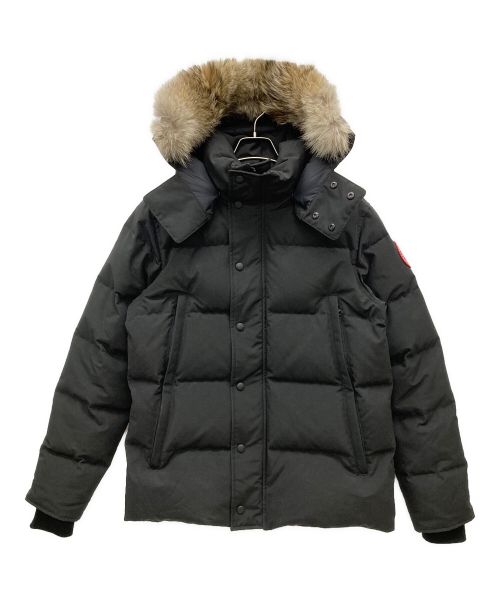 CANADA GOOSE（カナダグース）CANADA GOOSE (カナダグース) Wyndham Parka Fusion Fit Heritage ブラック サイズ:SIZE Lの古着・服飾アイテム