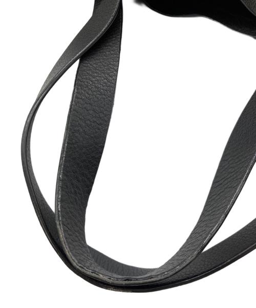 DIOR HOMME（ディオール オム）DIOR HOMME (ディオール オム) レザートートバッグ ブラックの古着・服飾アイテム