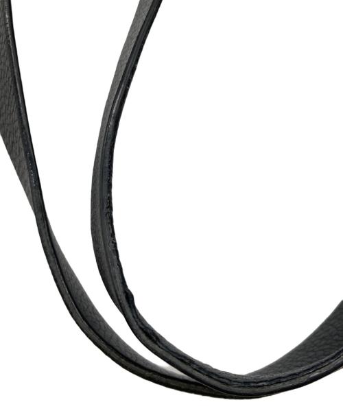 DIOR HOMME（ディオール オム）DIOR HOMME (ディオール オム) レザートートバッグ ブラックの古着・服飾アイテム