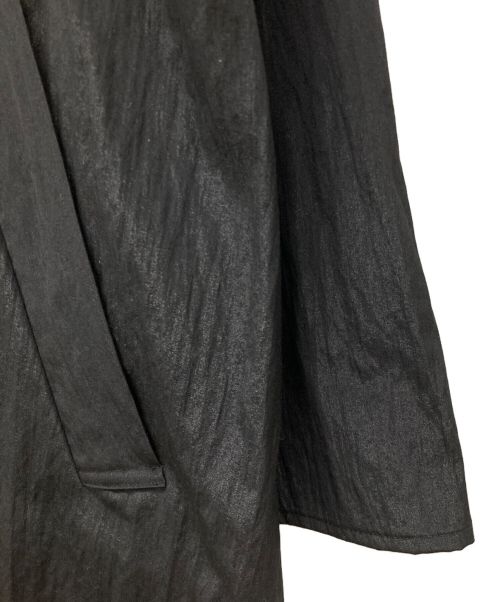 ticca（ティッカ）ticca (ティッカ) ステンカラーコート ブラック サイズ:SIZE Freeの古着・服飾アイテム