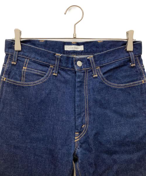 LIVING CONCEPT（リビングコンセプト）LIVING CONCEPT (リビングコンセプト) デニムパンツ インディゴ サイズ:SIZE ２の古着・服飾アイテム