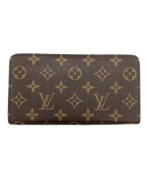 LOUIS VUITTON（ルイ ヴィトン）LOUIS VUITTON (ルイ ヴィトン) モノグラム ポルトモネ・ジップ ブラウンの古着・服飾アイテム