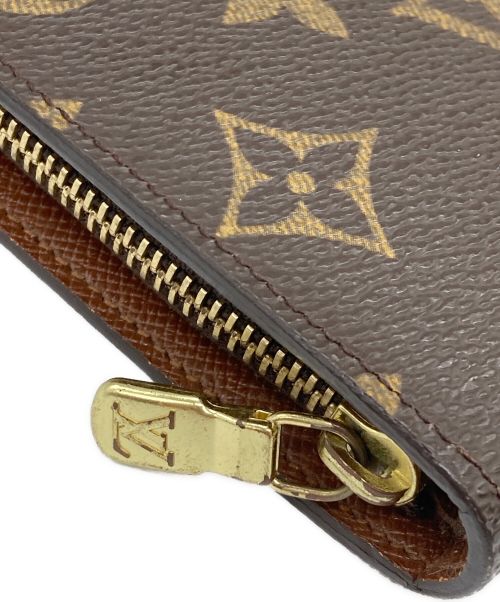 LOUIS VUITTON（ルイ ヴィトン）LOUIS VUITTON (ルイ ヴィトン) モノグラム ポルトモネ・ジップ ブラウンの古着・服飾アイテム