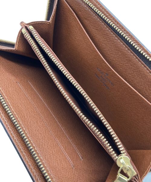 LOUIS VUITTON（ルイ ヴィトン）LOUIS VUITTON (ルイ ヴィトン) モノグラム ポルトモネ・ジップ ブラウンの古着・服飾アイテム