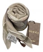 GUCCIグッチ）の古着「スカーフ」｜ベージュ