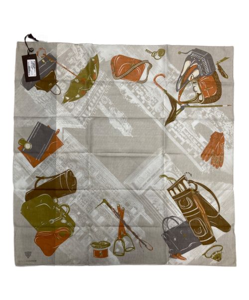 GUCCI（グッチ）GUCCI (グッチ) スカーフ ベージュ サイズ:65×65 未使用品の古着・服飾アイテム