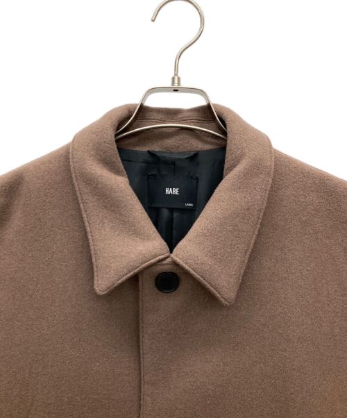 HARE（ハレ）HARE (ハレ) ステンカラーコート ブラウン サイズ:SIZE Lの古着・服飾アイテム