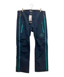 J. LINDEBERG（ジェイリンドバーグ）の古着「スキーウェアAerialシェルパンツ」｜ネイビー×グリーン