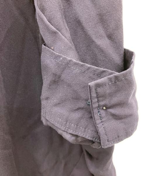 mizuiro-ind（ミズイロインド）mizuiro-ind (ミズイロインド) シャツワンピース ネイビー サイズ:Mの古着・服飾アイテム
