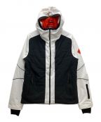 J. LINDEBERGジェイリンドバーグ）の古着「ブラッシュ ハイブリッドジャケット」｜ホワイト