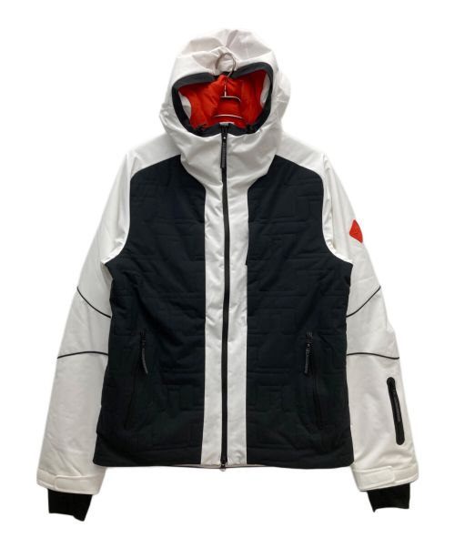 J. LINDEBERG（ジェイリンドバーグ）J. LINDEBERG (ジェイリンドバーグ) ブラッシュ ハイブリッドジャケット ホワイト サイズ:SIZE Mの古着・服飾アイテム