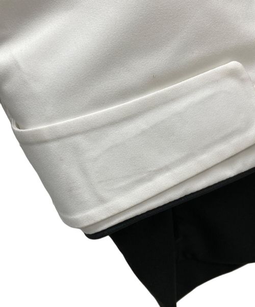 J. LINDEBERG（ジェイリンドバーグ）J. LINDEBERG (ジェイリンドバーグ) ブラッシュ ハイブリッドジャケット ホワイト サイズ:SIZE Mの古着・服飾アイテム