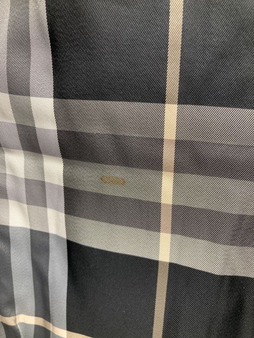 BURBERRY BLUE LABEL（バーバリー ブルー レーベル）BURBERRY BLUE LABEL (バーバリーブルーレーベル) ラムレザーコート ブラック サイズ:SIZE 38の古着・服飾アイテム