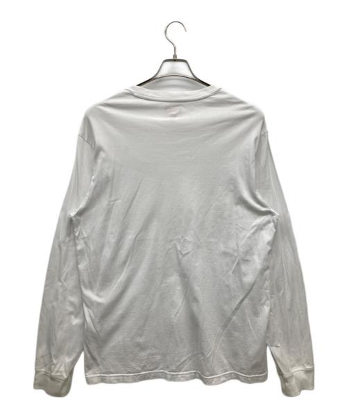 SUPREME（シュプリーム）SUPREME (シュプリーム) ロングスリーブカットソー ホワイト サイズ:SIZE Mの古着・服飾アイテム
