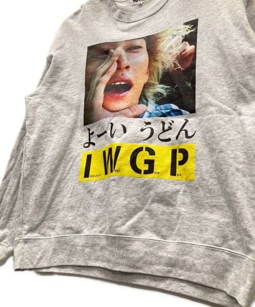 MEDICOM TOY（メディコム・トイ）MEDICOM TOY (メディコムトイ) プリントスウェット ライトグレー サイズ:SIZE Mの古着・服飾アイテム