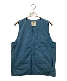 Snow peak（スノーピーク）の古着「FLEXIBLE INSULATED VEST」｜スカイブルー