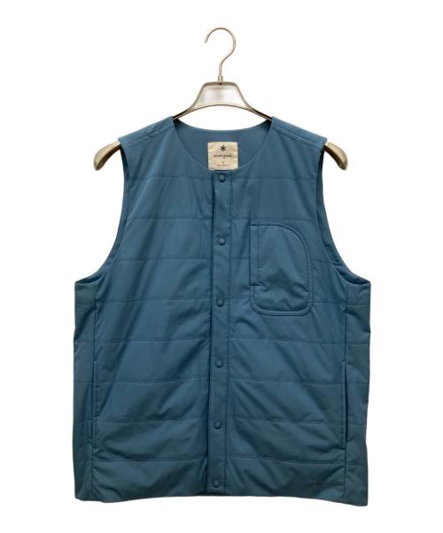 Snow peak（スノーピーク）Snow peak (スノーピーク) FLEXIBLE INSULATED VEST スカイブルー サイズ:SIZE　Mの古着・服飾アイテム