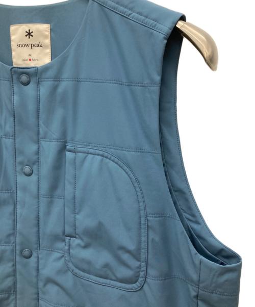 Snow peak（スノーピーク）Snow peak (スノーピーク) FLEXIBLE INSULATED VEST スカイブルー サイズ:SIZE　Mの古着・服飾アイテム