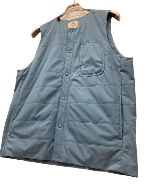 Snow peak（スノーピーク）Snow peak (スノーピーク) FLEXIBLE INSULATED VEST スカイブルー サイズ:SIZE　Mの古着・服飾アイテム