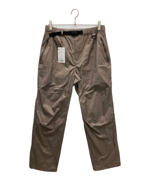 Snow peak（スノーピーク）Snow peak (スノーピーク) 2.5レイヤーレイン PT ベージュ サイズ:SIZE　Mの古着・服飾アイテム