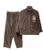 SIMPSONシンプソン）の古着「セットアップスウェット」｜ブラウン