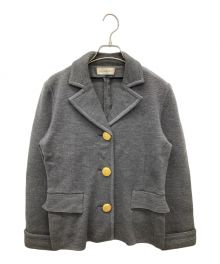 Yves Saint Laurent（イヴサンローラン）の古着「ニットジャケット」｜グレー
