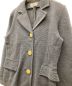 中古・古着 Yves Saint Laurent (イヴサンローラン) ニットジャケット グレー サイズ:SIZE M：8000円