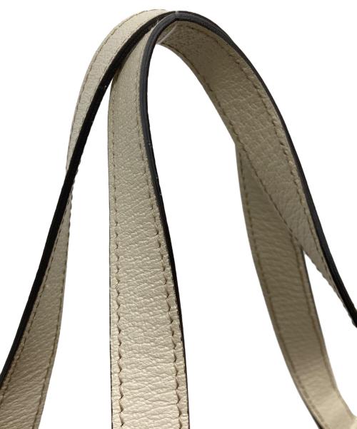 GUCCI（グッチ）GUCCI (グッチ) トートバッグ ベージュ×ホワイトの古着・服飾アイテム