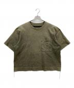 KAPITALキャピタル）の古着「ポケットカットソー」｜オリーブ