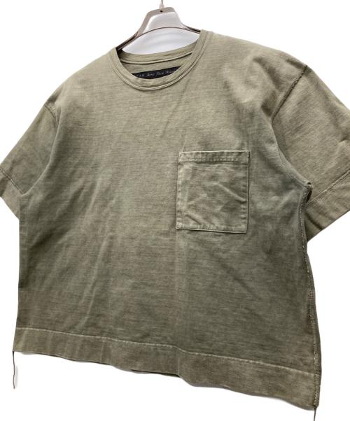 KAPITAL（キャピタル）KAPITAL (キャピタル) ポケットカットソー オリーブ サイズ:SIZE 2の古着・服飾アイテム