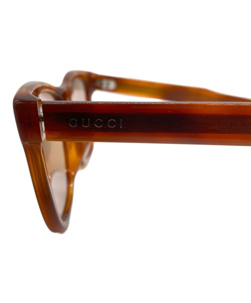 GUCCI（グッチ）GUCCI (グッチ) サングラス ブラウンの古着・服飾アイテム