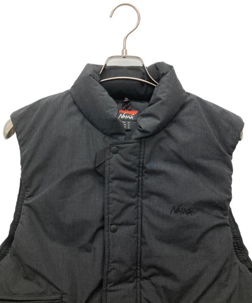 NANGA（ナンガ）NANGA (ナンガ) ダウンベスト ブラック サイズ:JPN　Mの古着・服飾アイテム