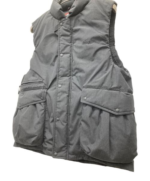 NANGA（ナンガ）NANGA (ナンガ) ダウンベスト ブラック サイズ:JPN　Mの古着・服飾アイテム