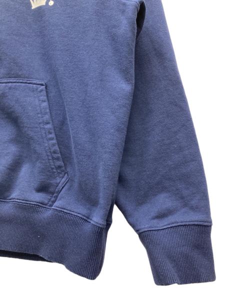 stussy（ステューシー）stussy (ステューシー) Stock Crown Hoodie ネイビー サイズ:SIZE Mの古着・服飾アイテム