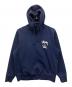 stussy（ステューシー）の古着「Stock Crown Hoodie」｜ネイビー