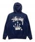 stussy (ステューシー) Stock Crown Hoodie ネイビー サイズ:SIZE M：13000円