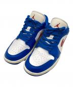 NIKEナイキ）の古着「WMNS AIR JORDAN 1 LOW」｜ブルー×ホワイト