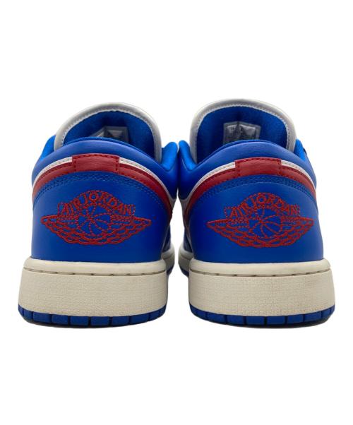 NIKE（ナイキ）NIKE (ナイキ) WMNS AIR JORDAN 1 LOW ブルー×ホワイト サイズ:28㎝の古着・服飾アイテム
