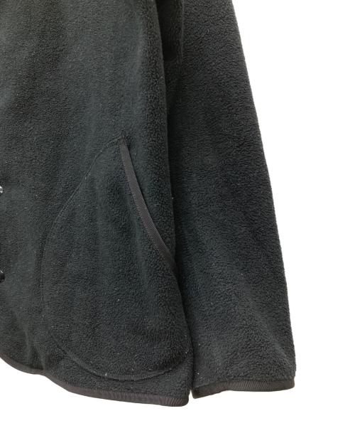 DANTON（ダントン）DANTON (ダントン) ノーカラーフリースジャケット ブラック サイズ:SIZE 36の古着・服飾アイテム