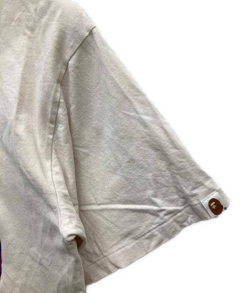 A BATHING APE（ア ベイシング エイプ）A BATHING APE (アベイシングエイプ) Tシャツ アイボリー サイズ:SIZE Lの古着・服飾アイテム