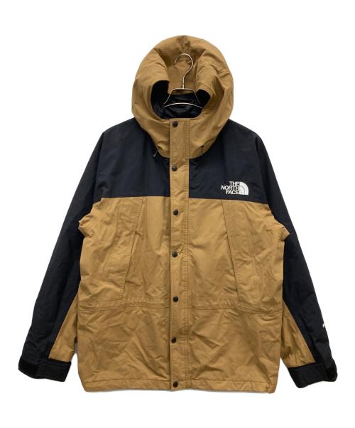 THE NORTH FACE（ザ ノース フェイス）THE NORTH FACE (ザ ノース フェイス) マウンテンライトジャケット カーキ×ブラック サイズ:SIZE XLの古着・服飾アイテム