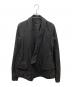 DIESEL Black Gold（ディーゼル ブラック ゴールド）の古着「テーラードジャケット」｜ブラック