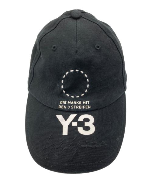 Y-3（ワイスリー）Y-3 (ワイスリー) ベースボールキャップ ブラック サイズ:W58㎝の古着・服飾アイテム