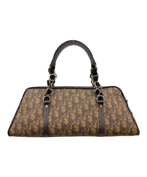 Christian Dior（クリスチャン ディオール）Christian Dior (クリスチャン ディオール) ハンドバッグ ブラウンの古着・服飾アイテム