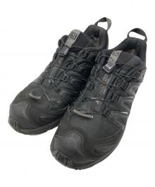 SALOMON（サロモン）の古着「トレッキングシューズ」｜ブラック