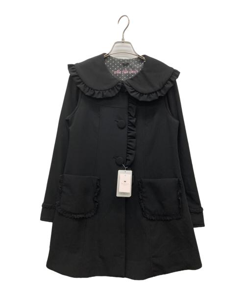 mille fille closet（ミルフィーユクローゼット）mille fille closet (ミルフィーユクローゼット) コート ブラック サイズ:SIZE M 未使用品の古着・服飾アイテム